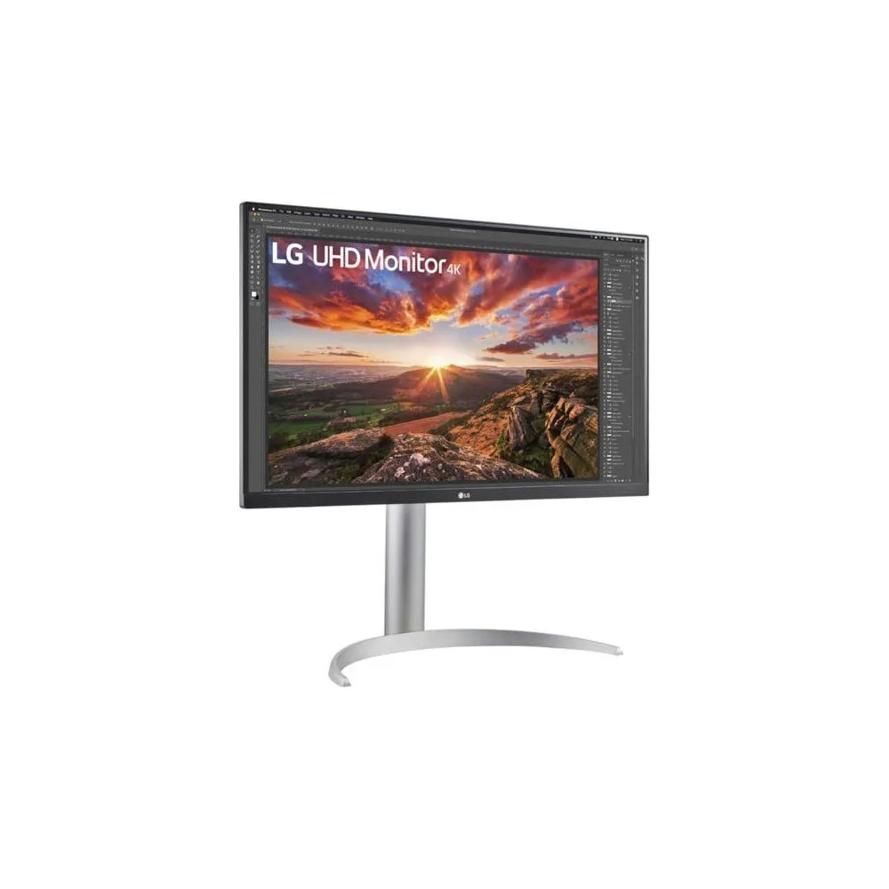 Monitor LG 27UP850K-W - 26,9"/3840x2160 (4K)/60Hz/IPS/HDR/5 ms/pivot/USB-C/Biały