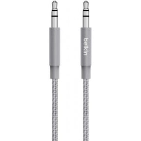 Kabel audio-stereo Belkin Mini Jack 3,5 mm M, M AV10164BT04-GRY - zdjęcie poglądowe 1