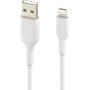 Kabel Belkin USB-A ,  Lightning CAA001BT3MWH - zdjęcie poglądowe 1