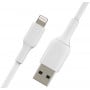 Kabel Belkin USB-A ,  Lightning CAA001BT3MWH - zdjęcie poglądowe 2