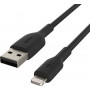 Kabel Belkin USB-A ,  Lightning CAA001BT3MBK - zdjęcie poglądowe 2