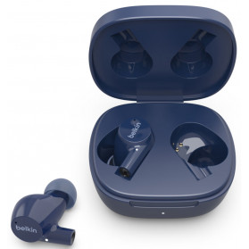 Słuchawki bezprzewodowe douszne Belkin Soundform Rise True Wireless Earbuds AUC004BTBL - Granatowe