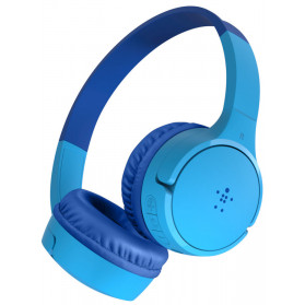 Słuchawki bezprzewodowe nauszne Belkin Soundform Mini Wireless Mini-On-Ear Kids AUD002BTBL - Niebieskie
