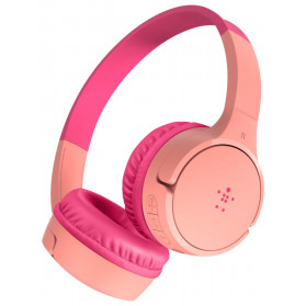 Słuchawki bezprzewodowe nauszne Belkin Soundform Mini Wireless Mini-On-Ear Kids AUD002BTPK - Różowe