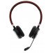 Słuchawki nauszne Jabra Evolve 65 Duo MS 6599-823-309 - Kolor srebrny, Czarne, Czerwone