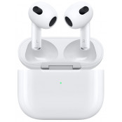 Słuchawki bezprzewodowe douszne Apple AirPods 3 z etui ładującym MagSafe MME73ZM/A - Białe