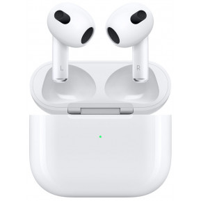 Słuchawki bezprzewodowe douszne Apple AirPods 3 z etui ładującym MagSafe MME73ZM, A - zdjęcie poglądowe 4