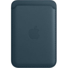 Portfel skórzany Apple Leather Wallet z MagSafe MHLQ3ZM/A do iPhone - Granatowy