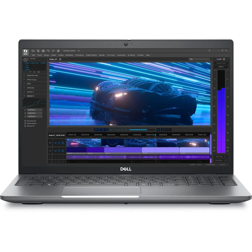 Zdjęcie produktu Laptop Dell Precision 3591 N101P3591EMEA_VP - Core Ultra 7 155H/15,6" WUXGA IPS HDR/RAM 16GB/512GB/RTX 500 Ada/Szary/Win 11 Pro/3OS