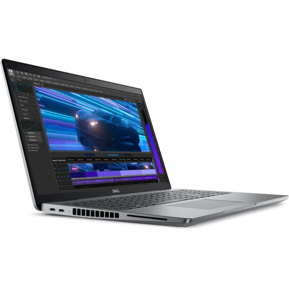 Laptop Dell Precision 3591 N101P3591EMEA_VP - Core Ultra 7 155H/15,6" FHD IPS HDR/RAM 16GB/512GB/RTX 500 Ada/Szary/Win 11 Pro/3OS - zdjęcie