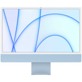 Komputer All-in-One Apple iMac 24 2021 MGPK3ZE, A - Apple M1, 24" 4480x2520 Retina, RAM 8GB, SSD 256GB, Niebieski, WiFi, macOS, 1DtD - zdjęcie 3
