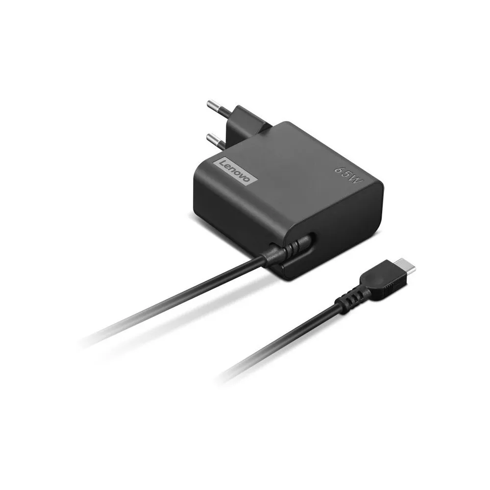 Ładowarka sieciowa USB-C 65W Lenovo GX21L58555 - Czarna