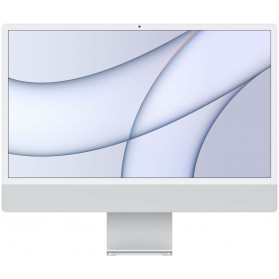 Komputer All-in-One Apple iMac 24 2021 MGTF3ZE, A - Apple M1, 24" 4480x2520 Retina, RAM 8GB, SSD 256GB, Srebrny, WiFi, macOS, 1 rok DtD - zdjęcie 3