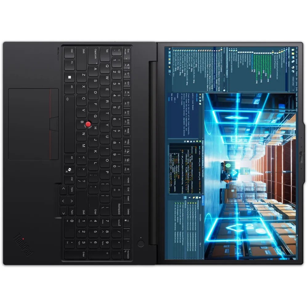 Laptop Lenovo ThinkPad P16v Gen 3 Intel 21RS000UPB - Core Ultra 7 255H/16" WQUXGA OLED MT/RAM 64GB/2TB/RTX PRO 2000/Win 11 Pro/3OS-Pr - zdjęcie