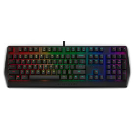 Dell Alienware Mechanical RGB Gaming Keyboard AW410K 545-BBDK - US Int. (QWERTY), Czarna, Podświetlenie RGB