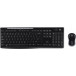 Zestaw klawiatura i mysz Logitech MK270 Keyboard & Mouse Set FR 920-004510 - Układ francuski, Czarny
