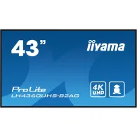 Monitor iiyama ProLite LH4360UHS-B2AG, 42,5", 3840x2160 (4K), VA, 6,5 ms, pivot, Czarny | Sklep ITnes.pl, IT for BUSINESS