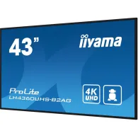 Monitor iiyama ProLite LH4360UHS-B2AG, 42,5", 3840x2160 (4K), VA, 6,5 ms, pivot, Czarny | Sklep ITnes.pl, IT for BUSINESS