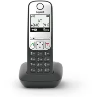 Telefon bezprzewodowy Gigaset A690 GIGASET A690 - 2", Czarny, Srebrny