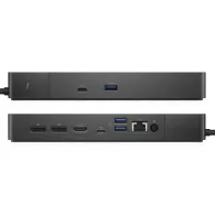 Stacja dokująca Dell Thunderbolt Dock WD19TBS 180W 210-AZBV, Czarna|1 x Thunderbolt 3|2 x DP|1 x USB|2 x USB|1 x HDMI|1 x RJ-45 