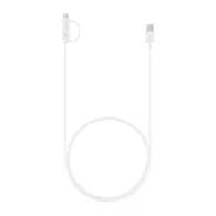 Kabel Samsung USB-A, Micro USB i USB-C combo EP-DG930DWEGWW - zdjęcie poglądowe 4