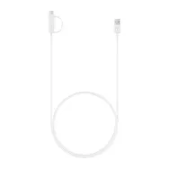Kabel Samsung USB-A, Micro USB i USB-C combo EP-DG930DWEGWW - zdjęcie poglądowe 4