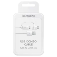 Kabel Samsung USB-A, Micro USB i USB-C combo EP-DG930DWEGWW - zdjęcie poglądowe 3