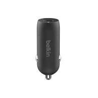 Ładowarka samochodowa Belkin BoostCharge 30W USB-C CCA004BT1MBK-B6 - Czarna