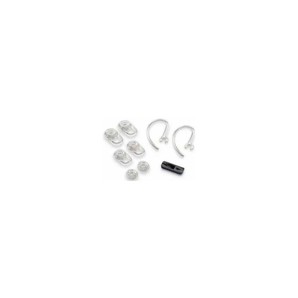 Zaczep do słuchawek + wkładki douszne Plantronics 85692-01 do Blackwire C435 - Przezroczysty, Czarny | Sklep ITnes.pl - IT for B