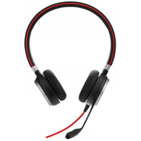 Słuchawki nauszne Jabra Evolve 40 Duo MS 6399-823-109 - zdjęcie poglądowe 3