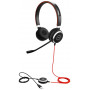 Słuchawki nauszne Jabra Evolve 40 Duo MS 6399-823-109 - zdjęcie poglądowe 2