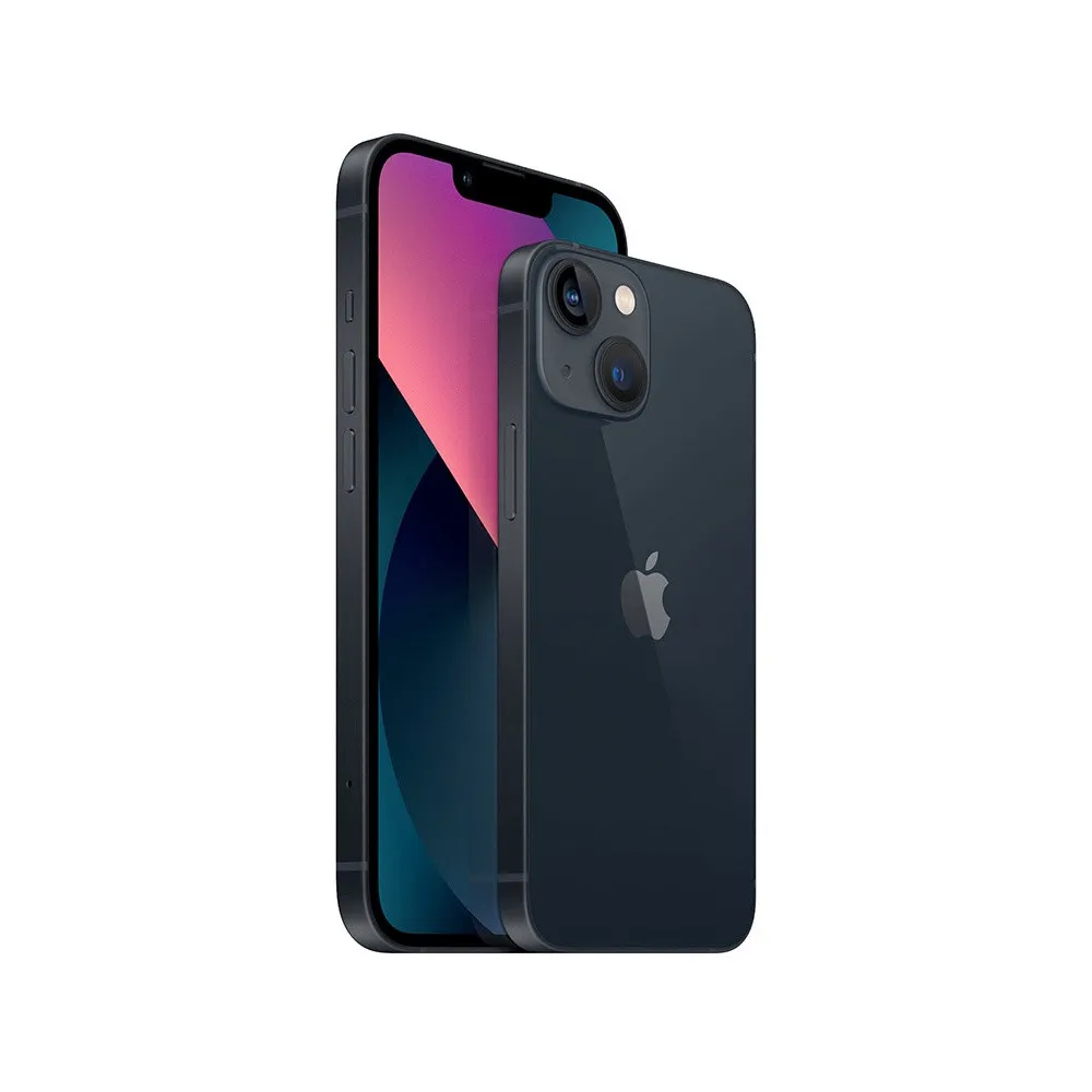 Zdjęcie produktu Smartfon Apple iPhone 13 MLPF3RM/A - A15 Bionic/6,1" 2532x1170/128GB/RAM 4GB/5G/Czarny/Aparat 12+12Mpix/iOS/1 rok Carry-in