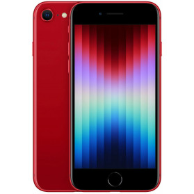 Smartfon Apple iPhone SE (3. gen.) MMXL3PM, A - Apple A15 Bionic 6-rdzeniowe CPU z 2 rdzeniami zapewniającymi wydajność i 4 rdzeniami energooszczędnymi, 4,7" 1334x750, 128GB, Czerwony, 1DtD - zdjęcie 3