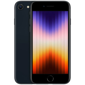 Smartfon Apple iPhone SE (3. gen.) MMXM3PM/A - A15 Bionic/4,7" 1334x750/256GB/GPRS; WAP; UMTS (WCDMA); HSDPA; HSUPA; LTE; EDGE; HSPA; HSPA+/Czarny/1CI