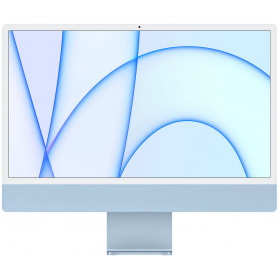 Komputer All-in-One Apple iMac 24 2021 MGPK3ZEC, A - Apple M1, 24" 4480x2520 Retina, RAM 8GB, SSD 256GB, Niebieski, WiFi, macOS, 3DtD - zdjęcie 3