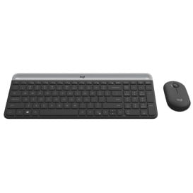 Zestaw klawiatura i mysz Logitech MK470 Slim Combo 920-009204 - Czarny