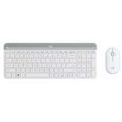 Zestaw klawiatura i mysz Logitech MK470 Wireless Combo 920-009205 - Biały