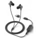 Słuchawki douszne Logitech Zone Wired Earbuds Teams 981-001009 - Czarne