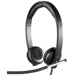 Słuchawki nauszne Logitech H650e Stereo USB 981-000519 - zdjęcie poglądowe 2