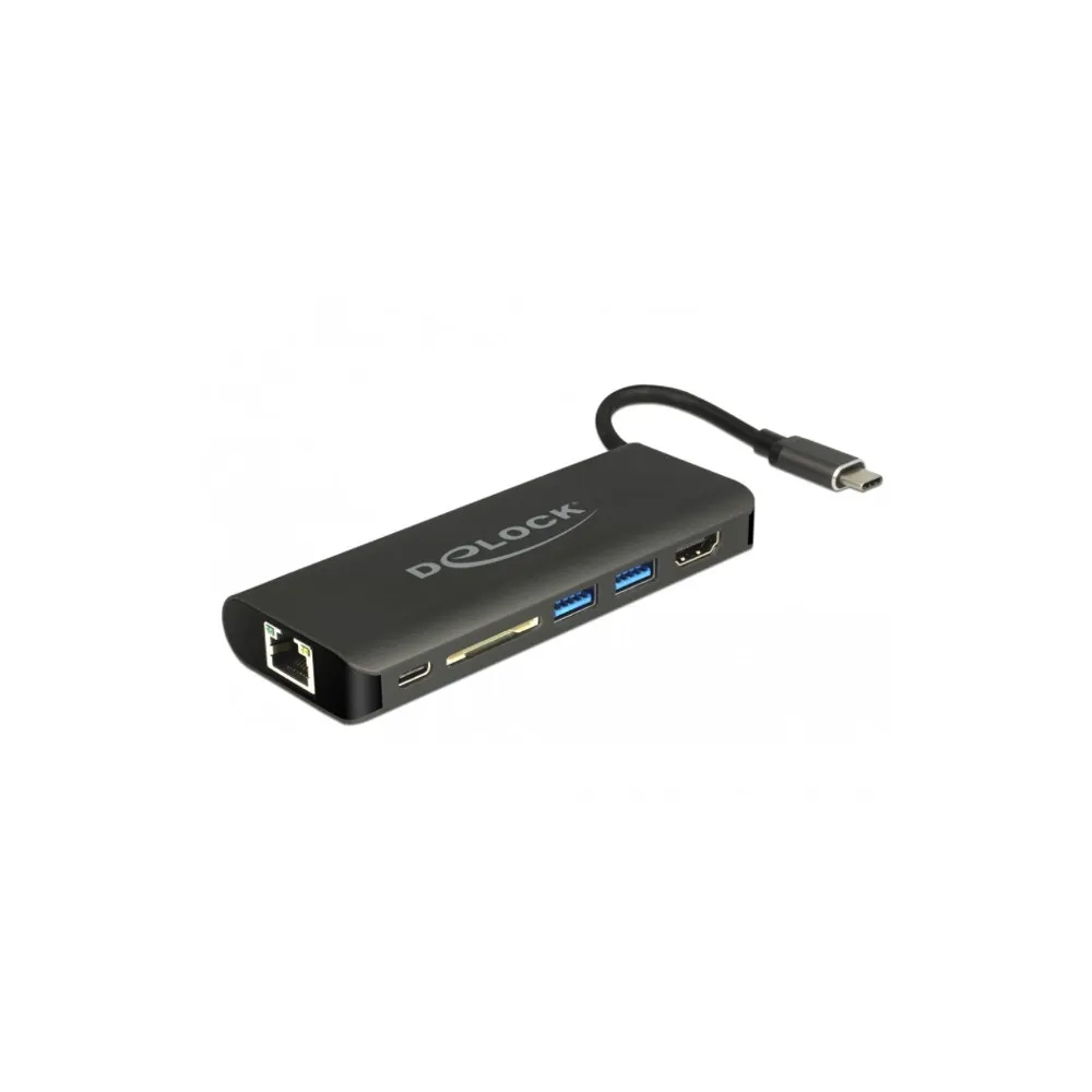 Stacja dokująca Delock 4K Dock USB-C 87721, Czarna | Sklep ITnes.pl, IT for BUSINESS