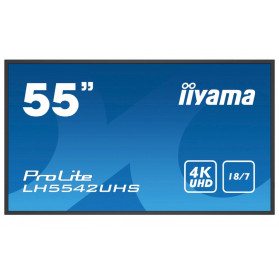 Monitor iiyama ProLite LH5542UHS-B3 - 54,6", 3840x2160 (4K), 60Hz, IPS, 9 ms, Czarny - zdjęcie 9