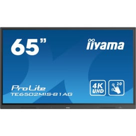 Monitor iiyama ProLite TE6502MIS-B1AG - 65"/3840x2160 (4K)/80Hz/VA/6,5 ms/dotykowy/Czarny