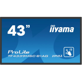 Monitor iiyama ProLite TF4339MSC-B1AG - 43", 1920x1080 (Full HD), 60Hz, AMVA3, 8 ms, Czarny - zdjęcie 8