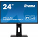 Monitor iiyama ProLite XUB2493HSU-B1 - 23,8"/1920x1080 (Full HD)/60Hz/IPS/4 ms/pivot/Czarny