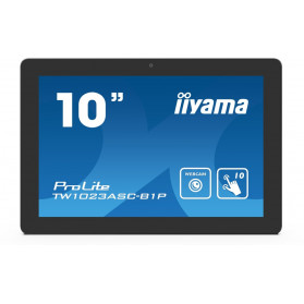 Monitor iiyama ProLite TW1023ASC-B1P - 10,1", 1280x800 (WXGA), 16:10, IPS, 25 ms, kamera, dotykowy, Czarny - zdjęcie 7