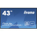 Monitor iiyama ProLite LH4370UHB-B1 - 42,5"/3840x2160 (4K)/60Hz/VA/8 ms/pivot/Czarny