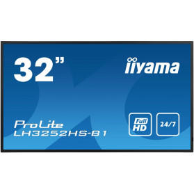 Monitor iiyama ProLite LH3252HS-B1 - 31,5", 1920x1080 (Full HD), 60Hz, IPS, 8 ms, pivot, Czarny - zdjęcie 9