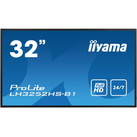 Monitor iiyama ProLite LH3252HS-B1 - 31,5"/1920x1080 (Full HD)/60Hz/IPS/8 ms/pivot/Czarny