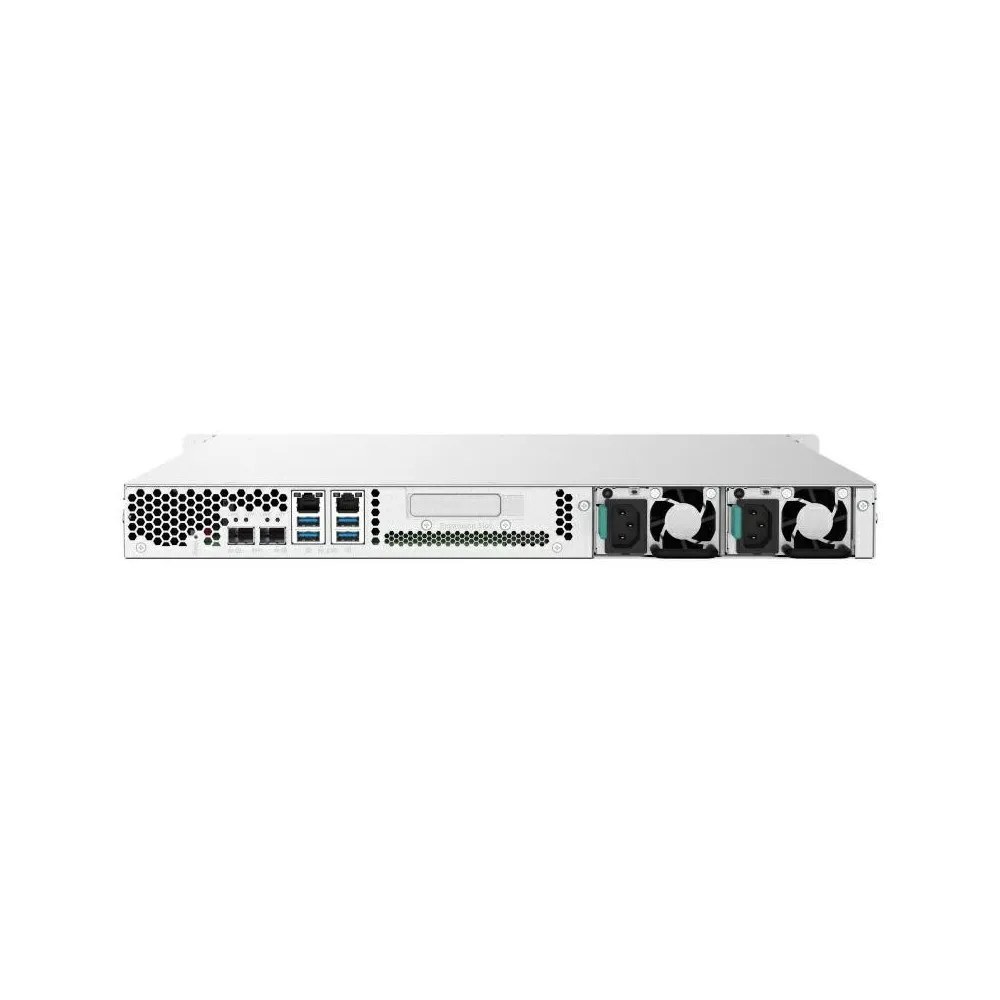 Serwer NAS QNAP Rack TS-432PXU-RP-OJ1 - Rack (1U)/AnnapurnaLabs Alpine AL324/8 GB RAM/48 TB/4 wnęki/hot-swap/3 lata Carry-in - zdjęcie