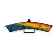 Monitor Philips 45B1U6900CH/00, 44,5", 5120x1440, 75Hz, 32:9, zakrzywiony, VA, HDR, 4 ms, kamera, USB-C, Czarny | Sklep ITnes.pl